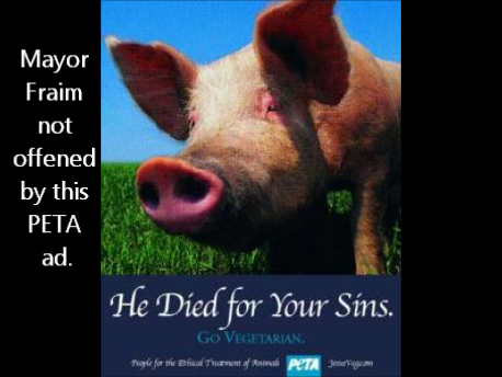 PETA vsthe Lord Jesus Christ. 